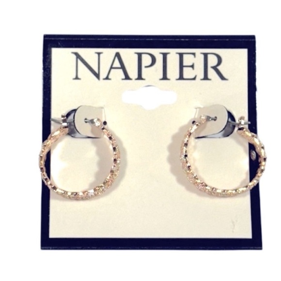 Heart Hoop Earrings - Picture 3 of 4